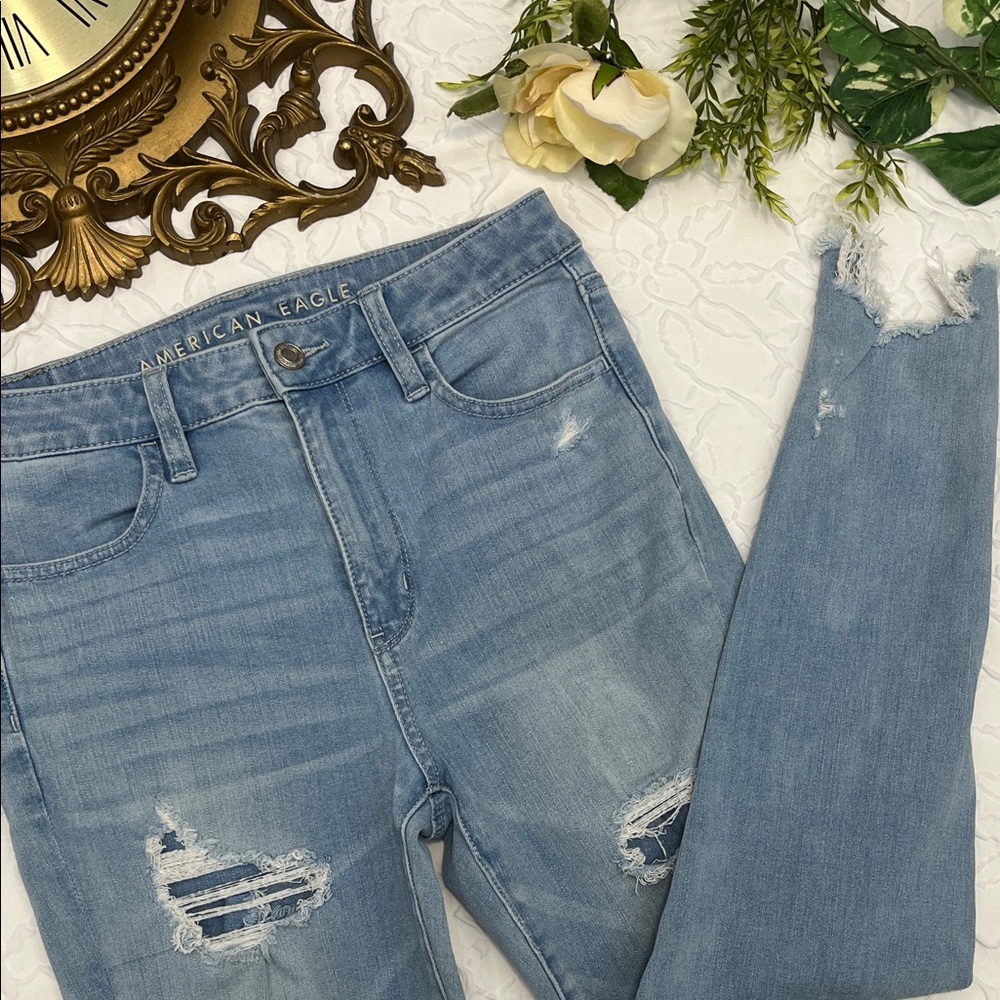 American Eagle Super Hi Rise Jeggings